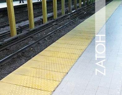Placa ZATOH Borde de Andén